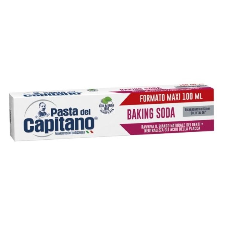 PASTA CAPITANO DENTIFRICIO BAKING SODA 100ML