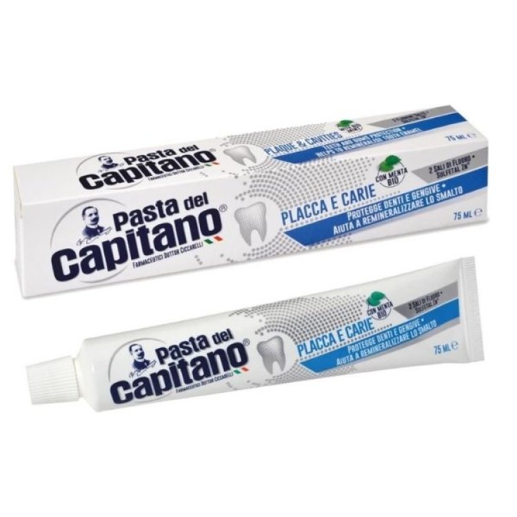 PASTA DEL CAPITANO DENTIFRICIO PLACCA&CARIE 100ML