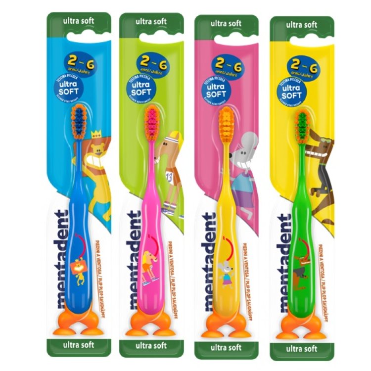 MENTADENT SPAZZOLINO KIDS 2-7A MENTADENT SPAZZOLINO KIDS 2-7A