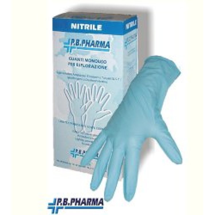 GUANTO NITRILE M 100PZ