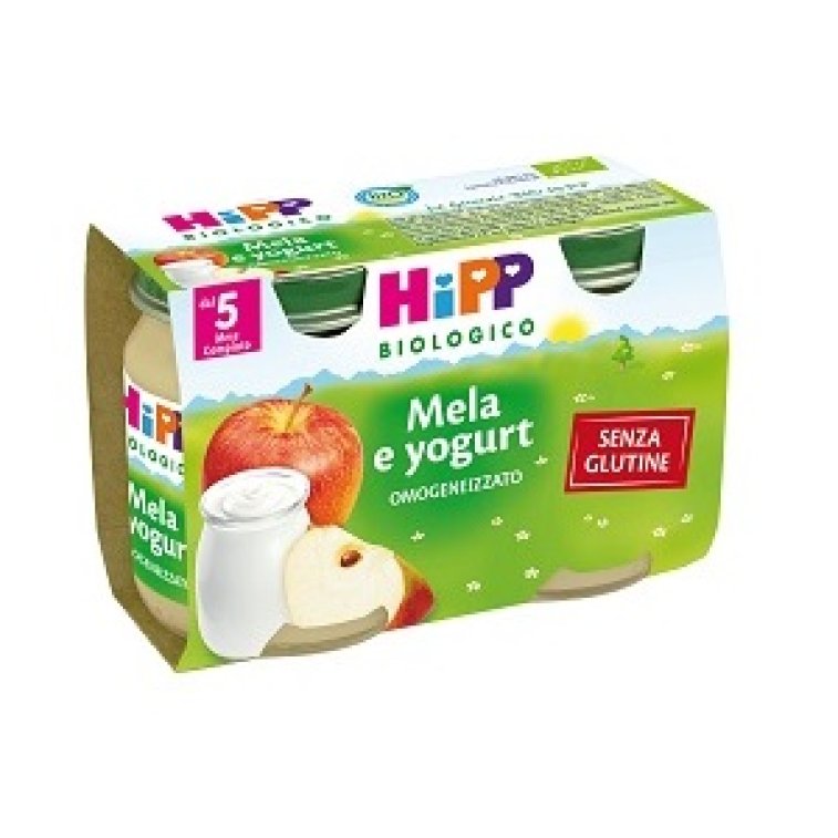 HIPP BIOOMOGMELA/YOGURT2X125