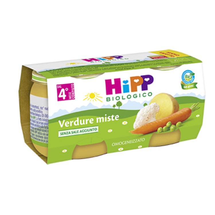 HIPP BIO OMOG VERDUREMIS2X80