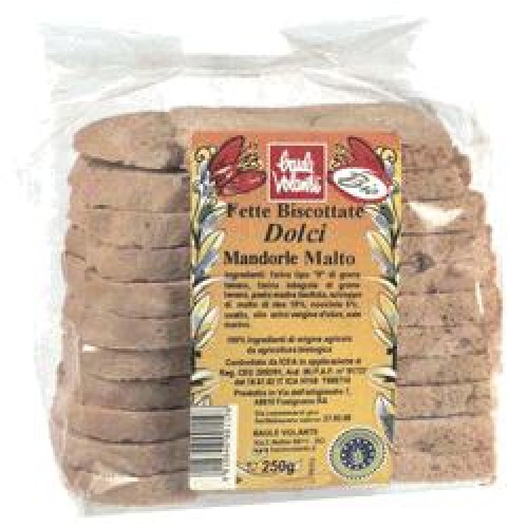 FETTE BISC DOLCI MAND MALTO250