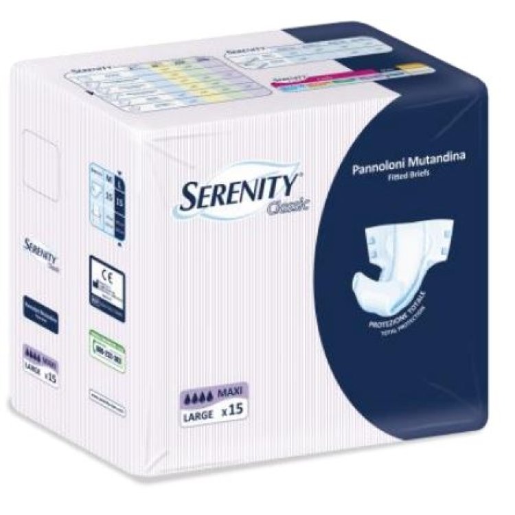 SERENITY PANN CLAS MAXI L 15PZ SERENITY PANN CLAS MAXI L 15PZ