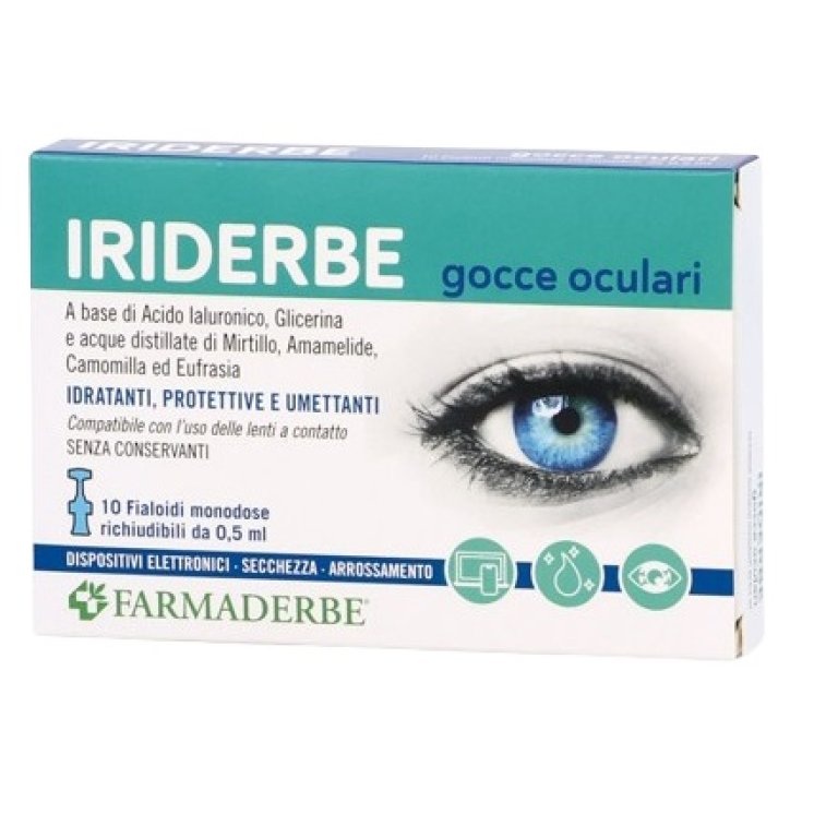 IRIDERBE GOCCE OCUL 10X0,5ML