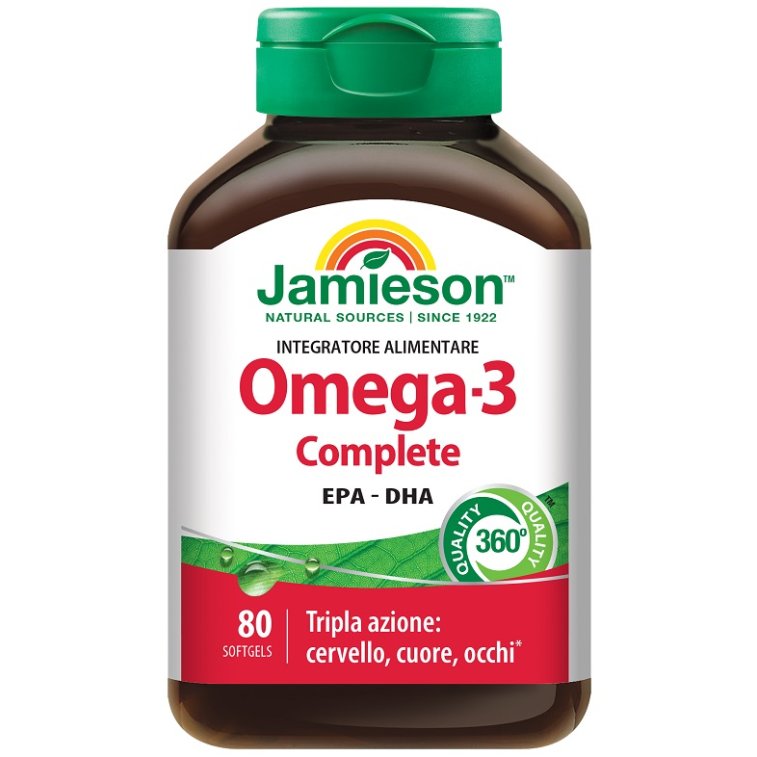 OMEGA 3 COMPLETE JAMIESON80PRL