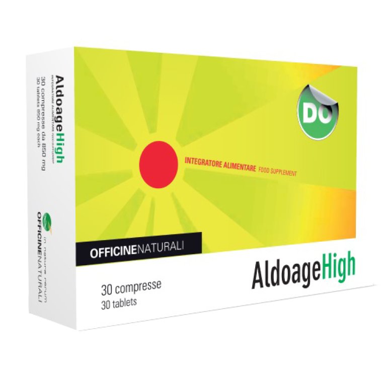 ALDOAGE HIGH 30CPR 850MG   BG