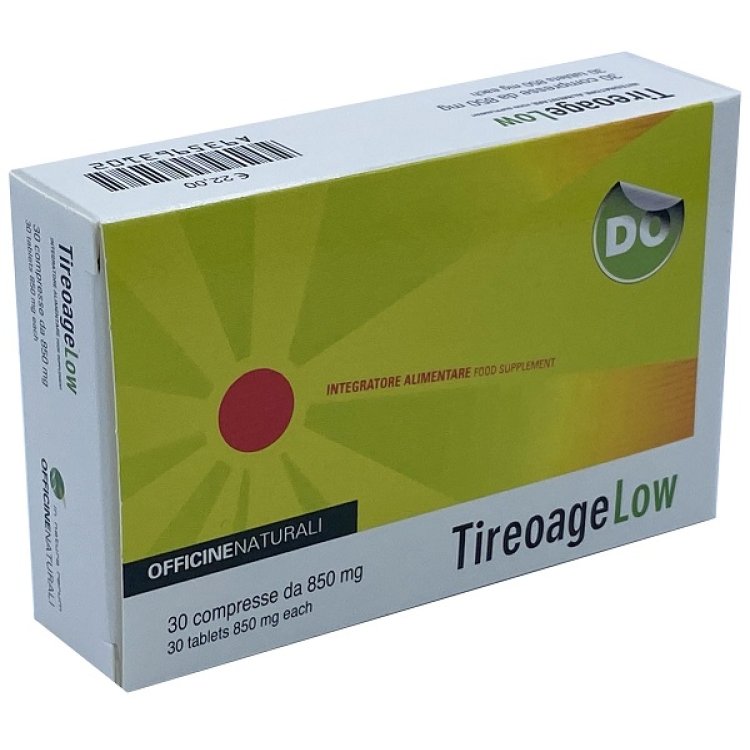 TIREOAGE LOW 30CPR 850MG BG TIREOAGE LOW 30CPR 850MG BG