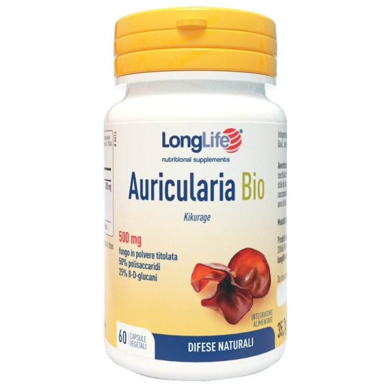 LONGLIFE AURICULARIA BIO 60CPS