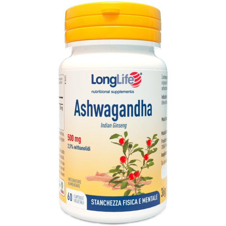 LONGLIFE ASHWAGANDHA 60CPS