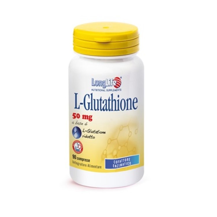 LONGLIFE L-GLUTATHIONE 90CPR LONGLIFE L-GLUTATHIONE 90CPR