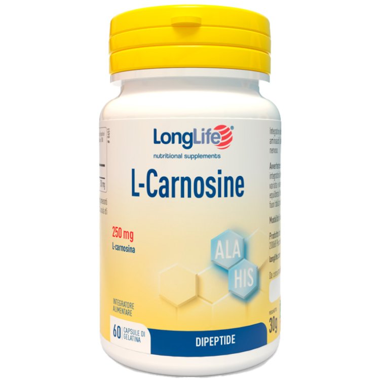 LONGLIFE L-CARNOSINE 60CPS LONGLIFE L-CARNOSINE 60CPS