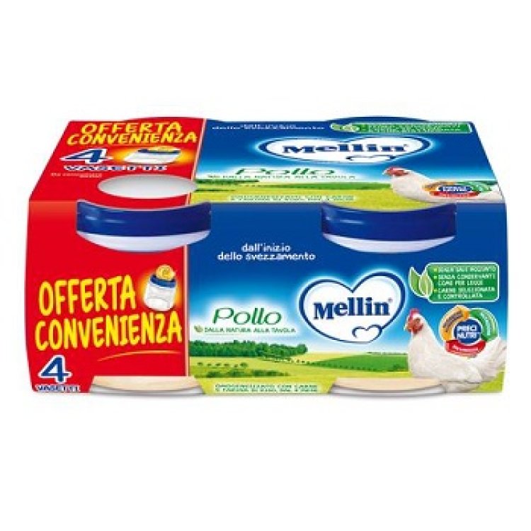 MELLIN OMOG POLLO 4X80G MELLIN OMOG POLLO 4X80G