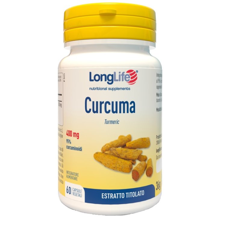 LONGLIFE CURCUMA 60CPS VEGETAL