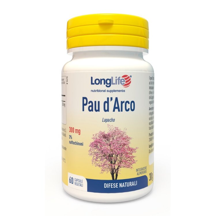 LONGLIFE PAU D'ARCO 60CPS