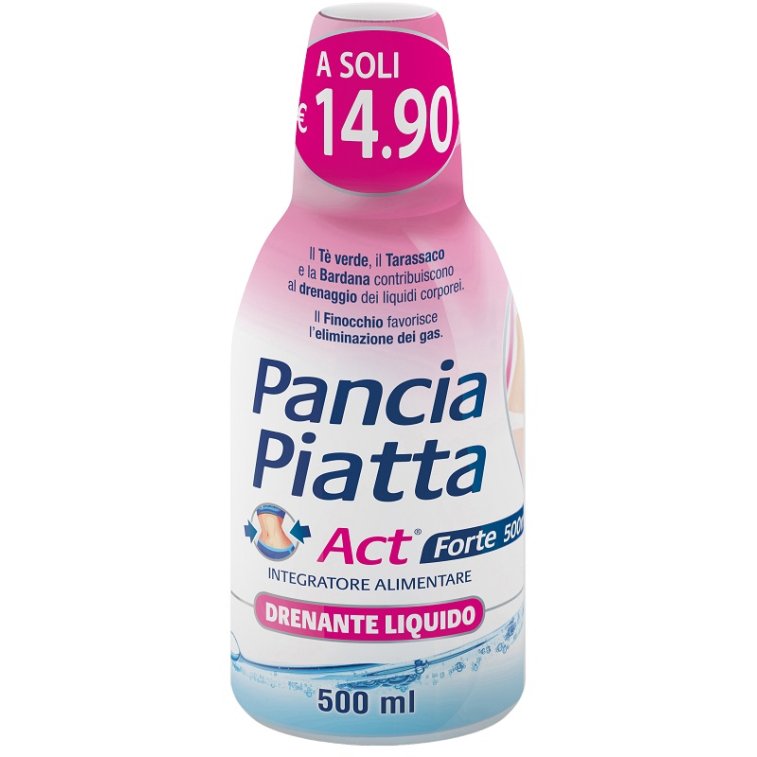 PANCIA PIATTA ACT FORTE500ML