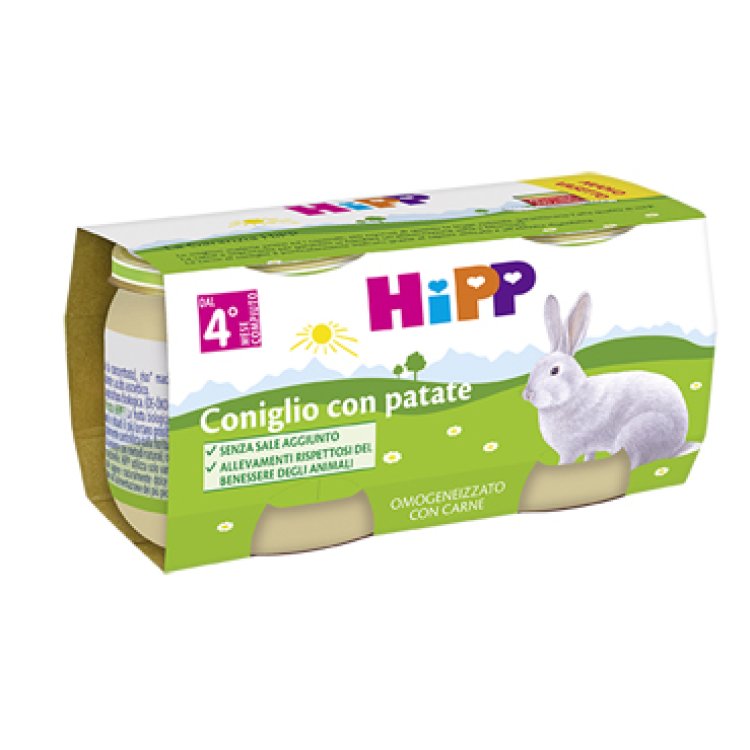 HIPP OMOG CONIGLIOC/PAT2X80G