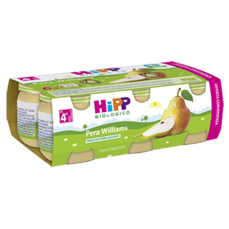 HIPP BIO OMOG PERA WILL6X80G