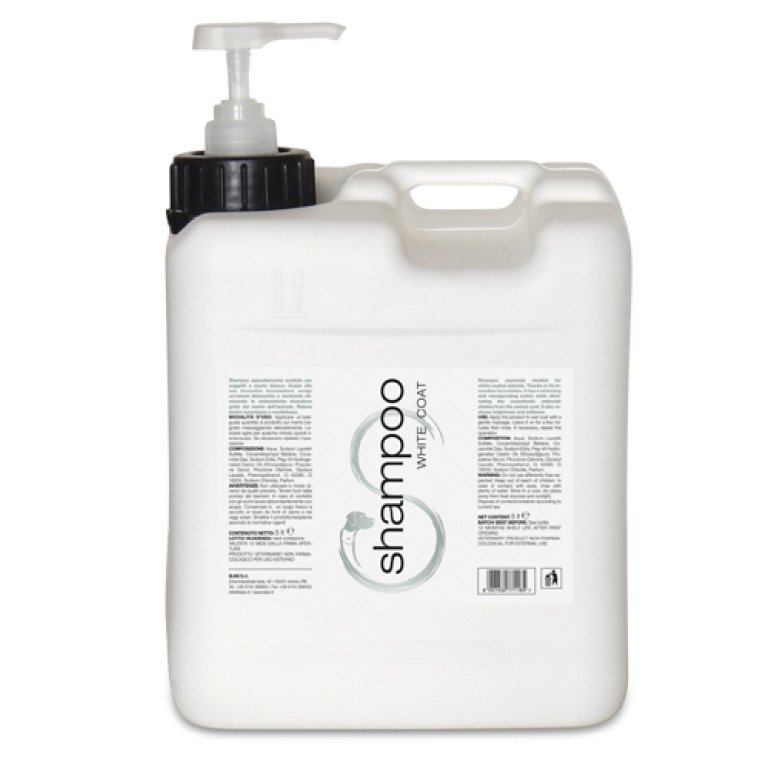 SHAMPOO WHITE COAT 5L