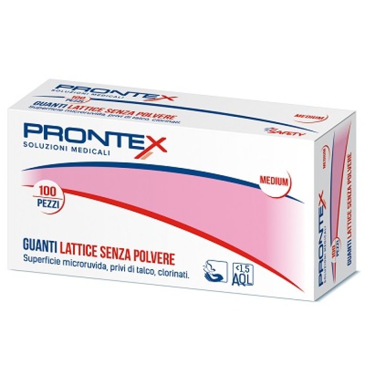 GUANTO PRONTEX LATT S/AM G 100