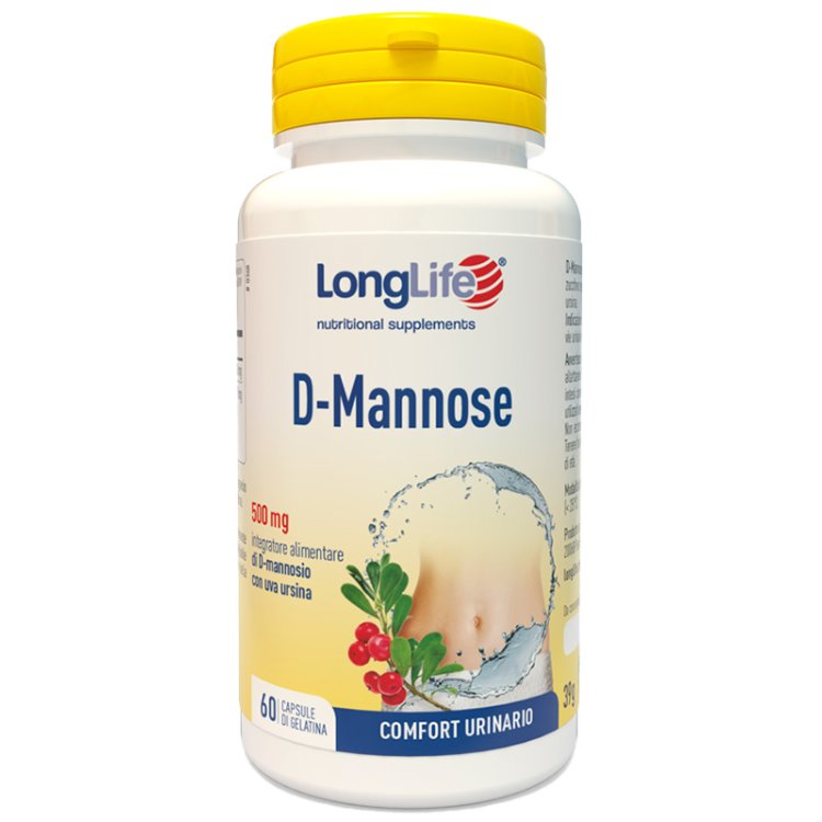LONGLIFE D-MANNOSE 60CPS