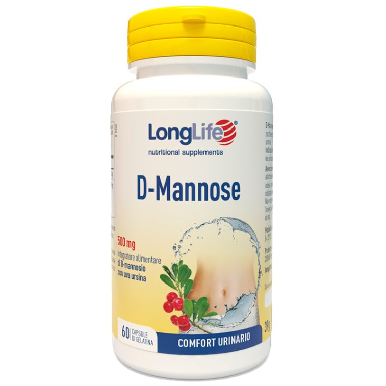 LONGLIFE D-MANNOSE 60CPS