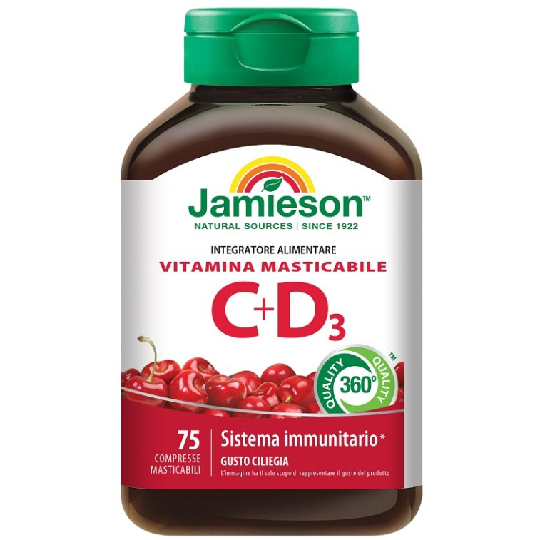 JAMIESON VITAMINA C500+D 75CPR