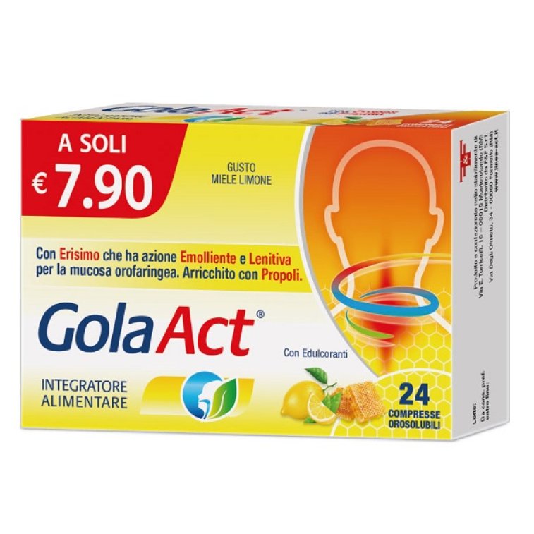 GOLA ACT MIELE LIMONE 24CPR F