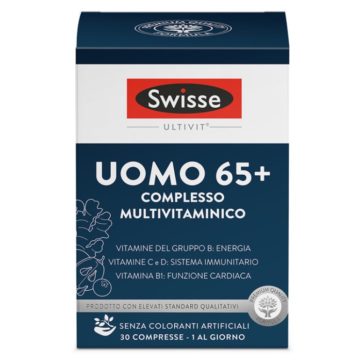 SWISSE UOMO 65+ MULTIVIT 30CPR