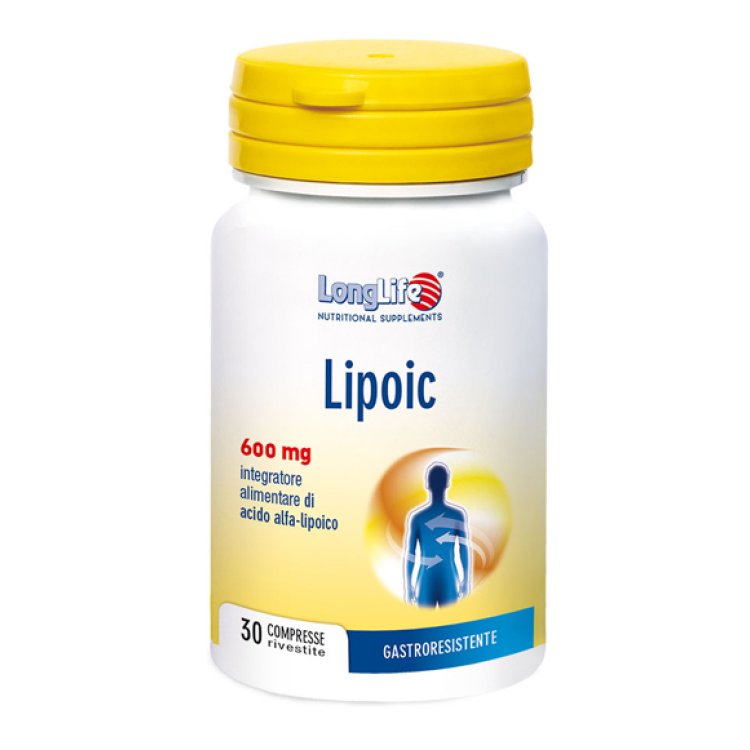 LONGLIFE LIPOIC 30CPR LONGLIFE LIPOIC 30CPR