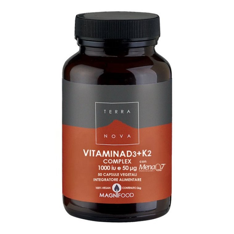 VITAMINA D3 + K2 50CPS TERRANO