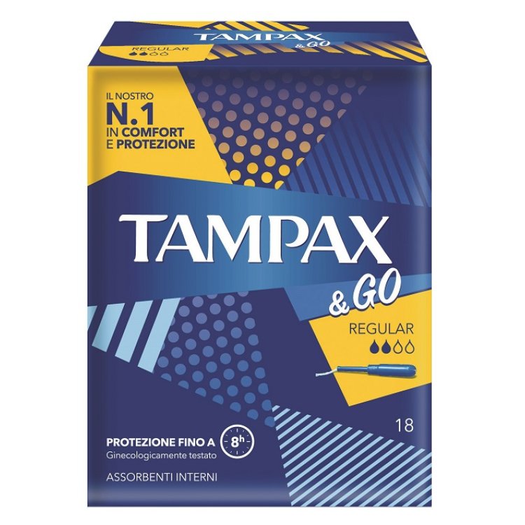TAMPAX &GO REGULAR 18PZ