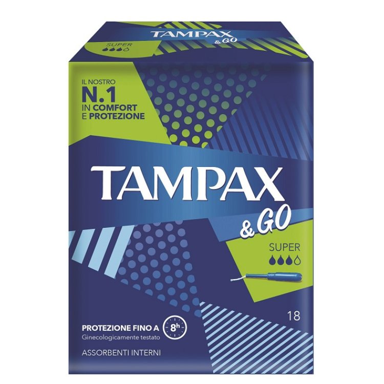 TAMPAX &GO SUPER 18PZ