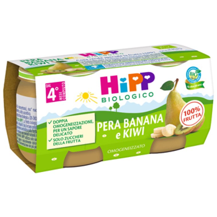 HIPP BIOOMOGKIWI/BAN/PE2X80G