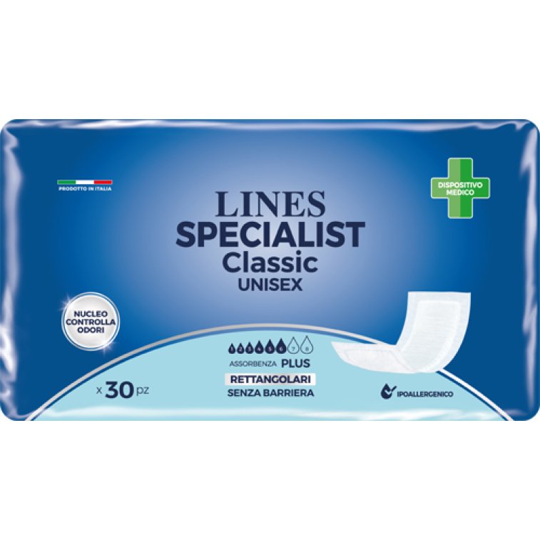 LINES CLAS RETT S/BARRI 30PZ
