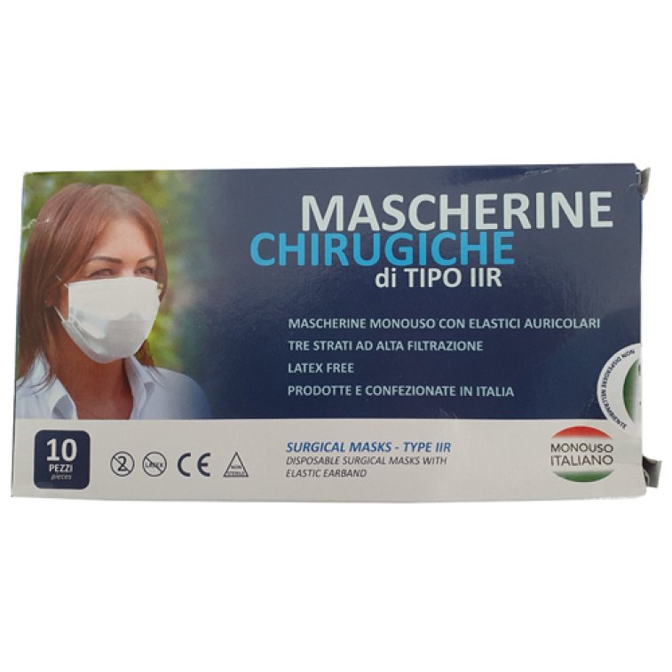 UNIMASCHERINA CHIRURGICA10PZ