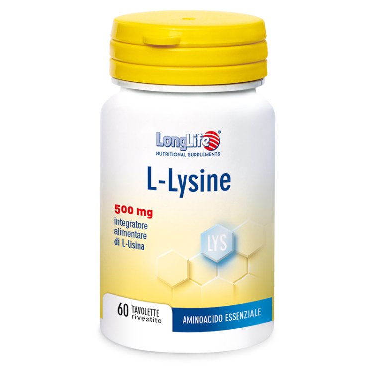 LONGLIFE L-LYSINE 500MG 60TAV LONGLIFE L-LYSINE 500MG 60TAV