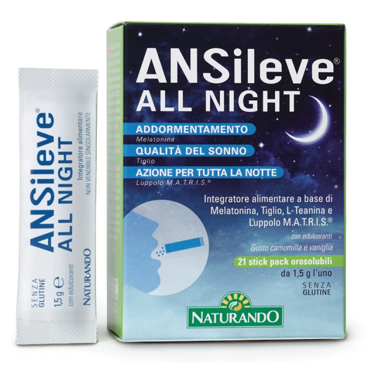 ANSILEVE ALL NIGHT 21STICK PAC