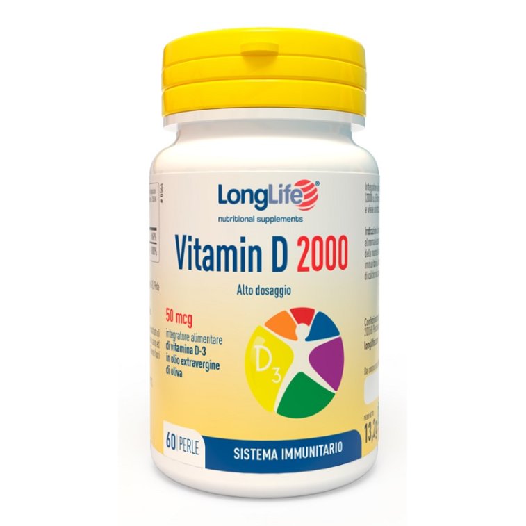 LONGLIFE VITAMIN D2000UI 60PRL