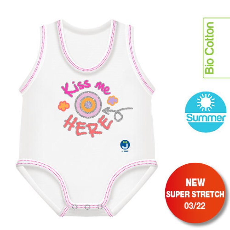BODY 0-36M BIO COTSUMMERKISS