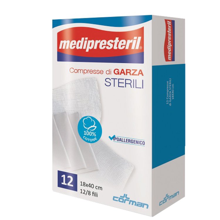 GARZA MEDIPRESTERIL12/818X40