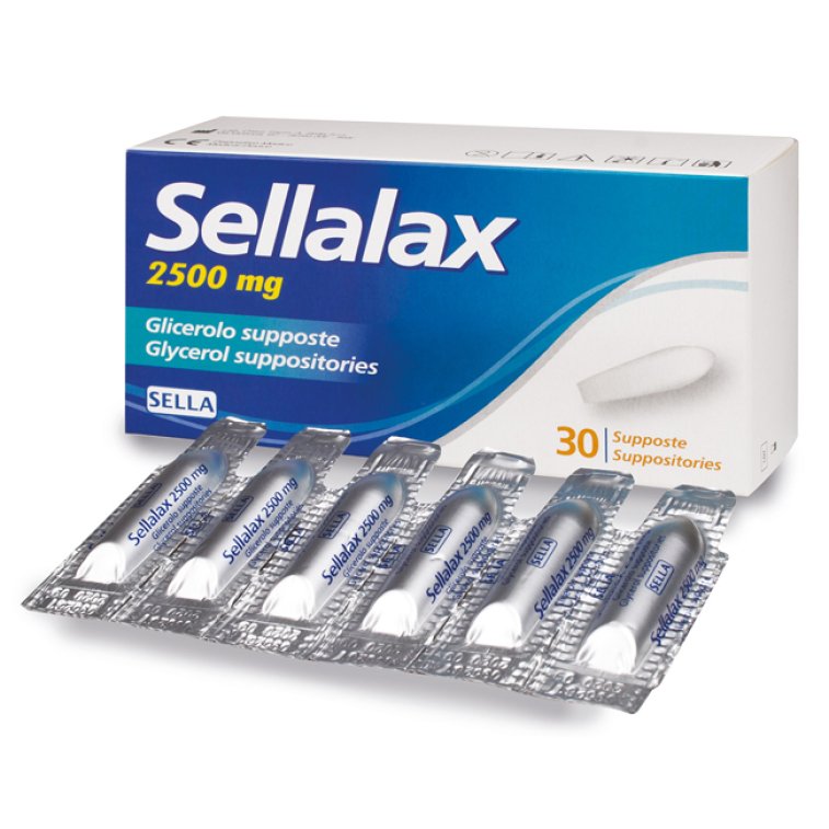 SELLALAX 2500MG SUPPGLIC30PZ