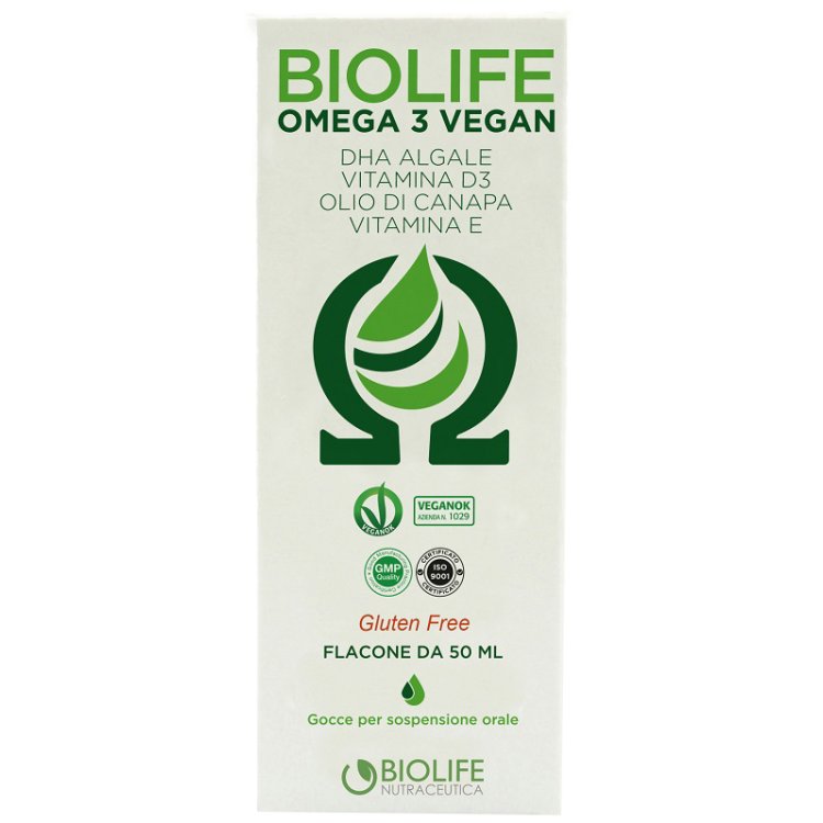 BIOLIFE OMEGA 3 VEGAN 50ML