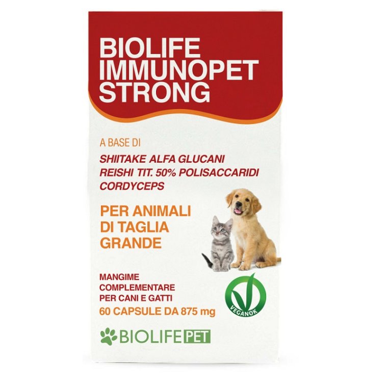 BIOLIFE IMMUNOPETSTRONG60CPS