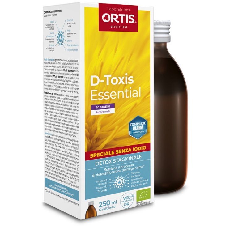 D-TOXIS ESSENTIALMELAS/IODIO