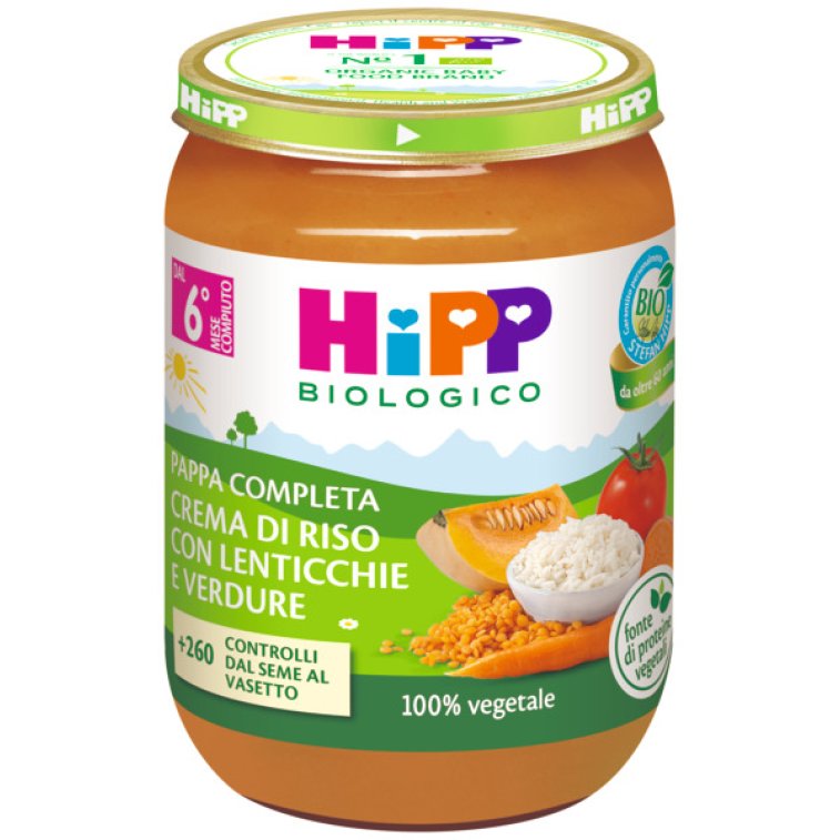 HIPP CREMA RISO LENTICCHVERD