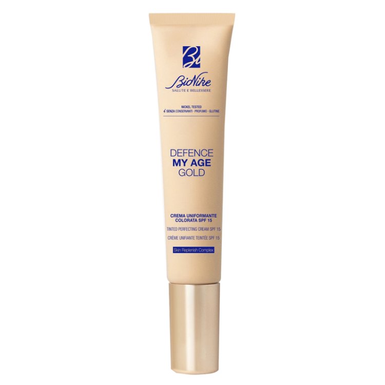DEFENCE MY AGE GOLD CREMA UNIFORMANTE COLORATA SPF15