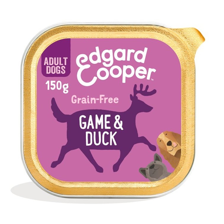 E&C DOG ADULT GAME/DUCK 150G