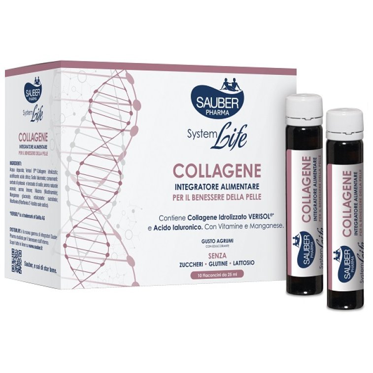 SAUBER SYSTEMLIFE ANTIETA' COLLAGENE 10 FLACONCINI
