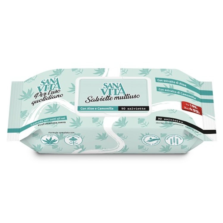 SANAVITA SALVIETTE MONOUSO 90PZ